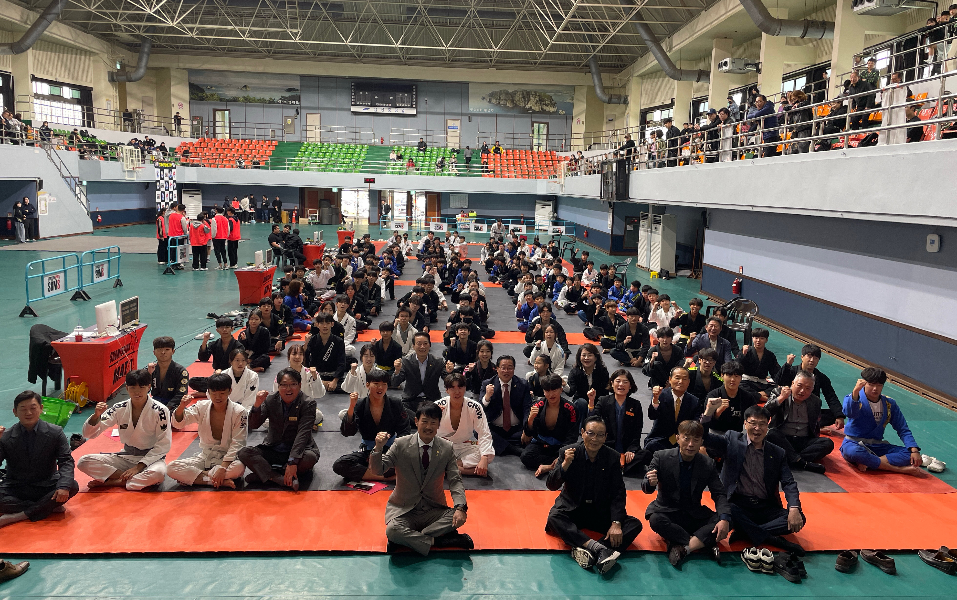 제4회 거제시주짓수회장배 대회 성황리에 개최 현장 이미지