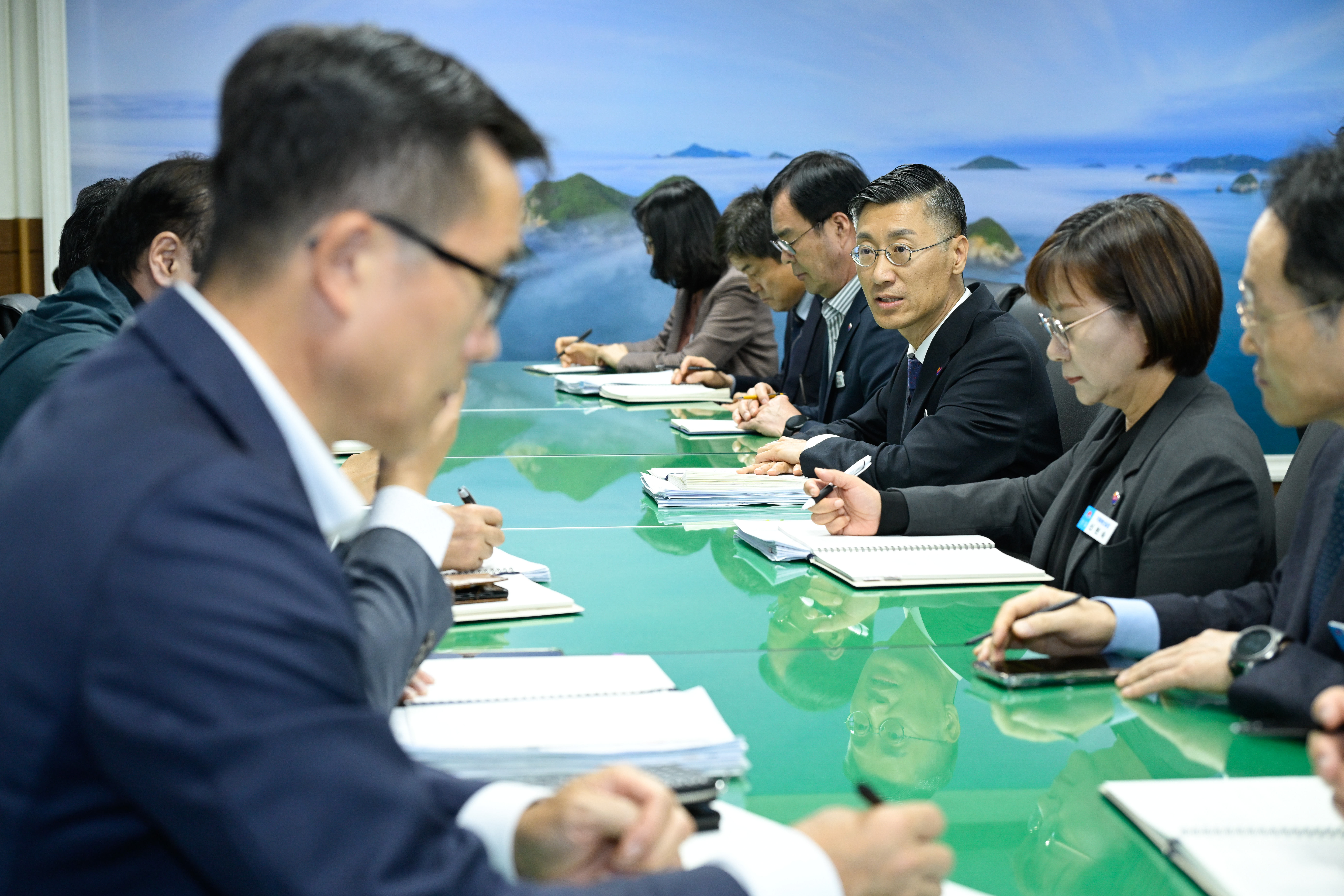 거제시, 정석원 시장 권한대행 체제 운영 현장 이미지