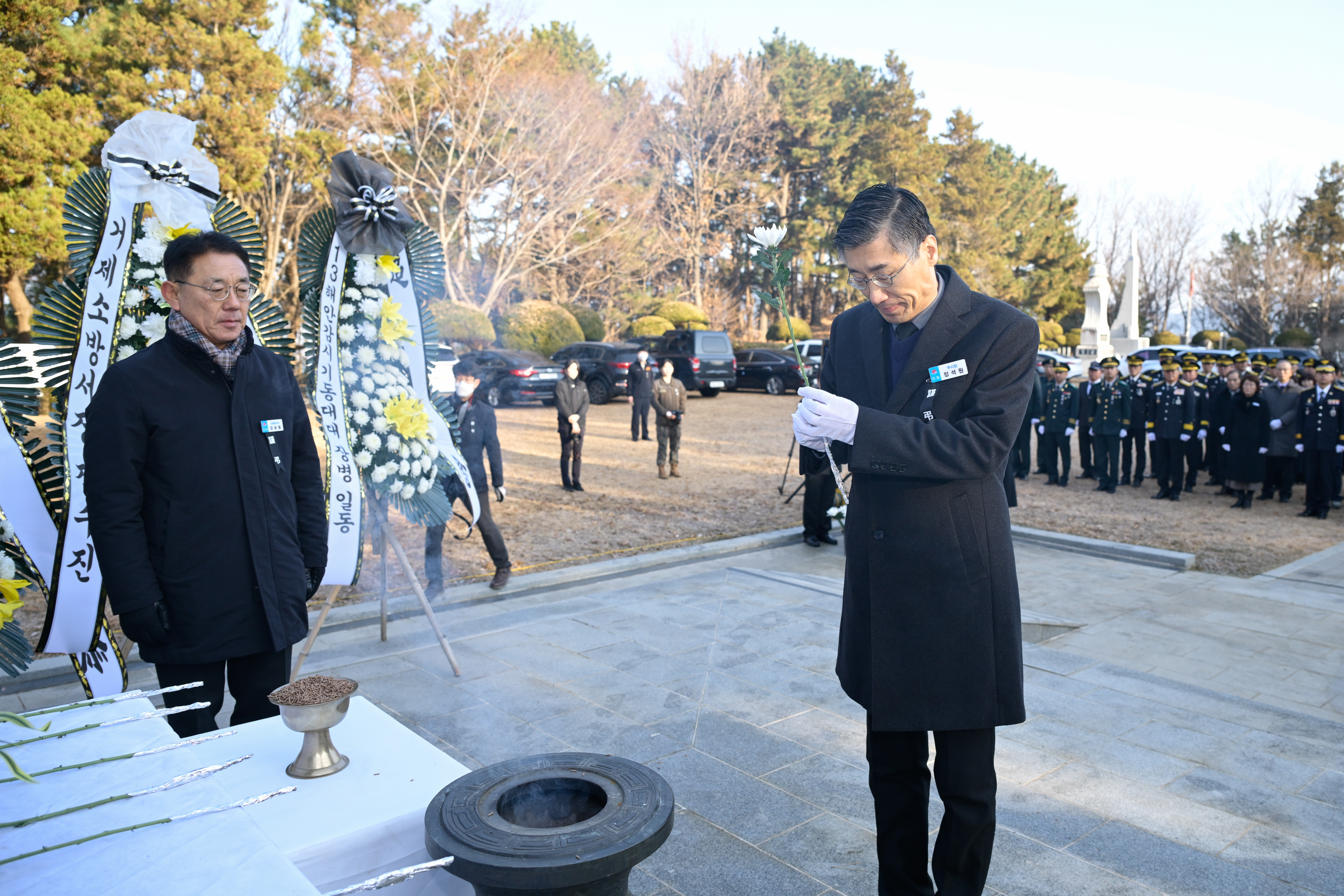 거제시, 2025년 을사년 신년참배 개최 현장 이미지
