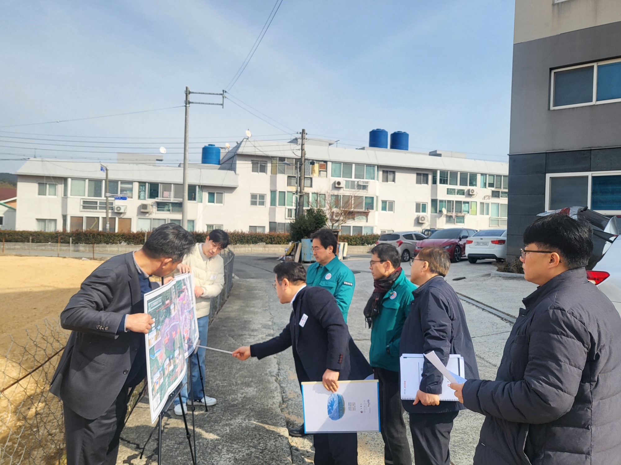 거제시, 재해위험지역 주요사업장 현장점검 실시 현장 이미지