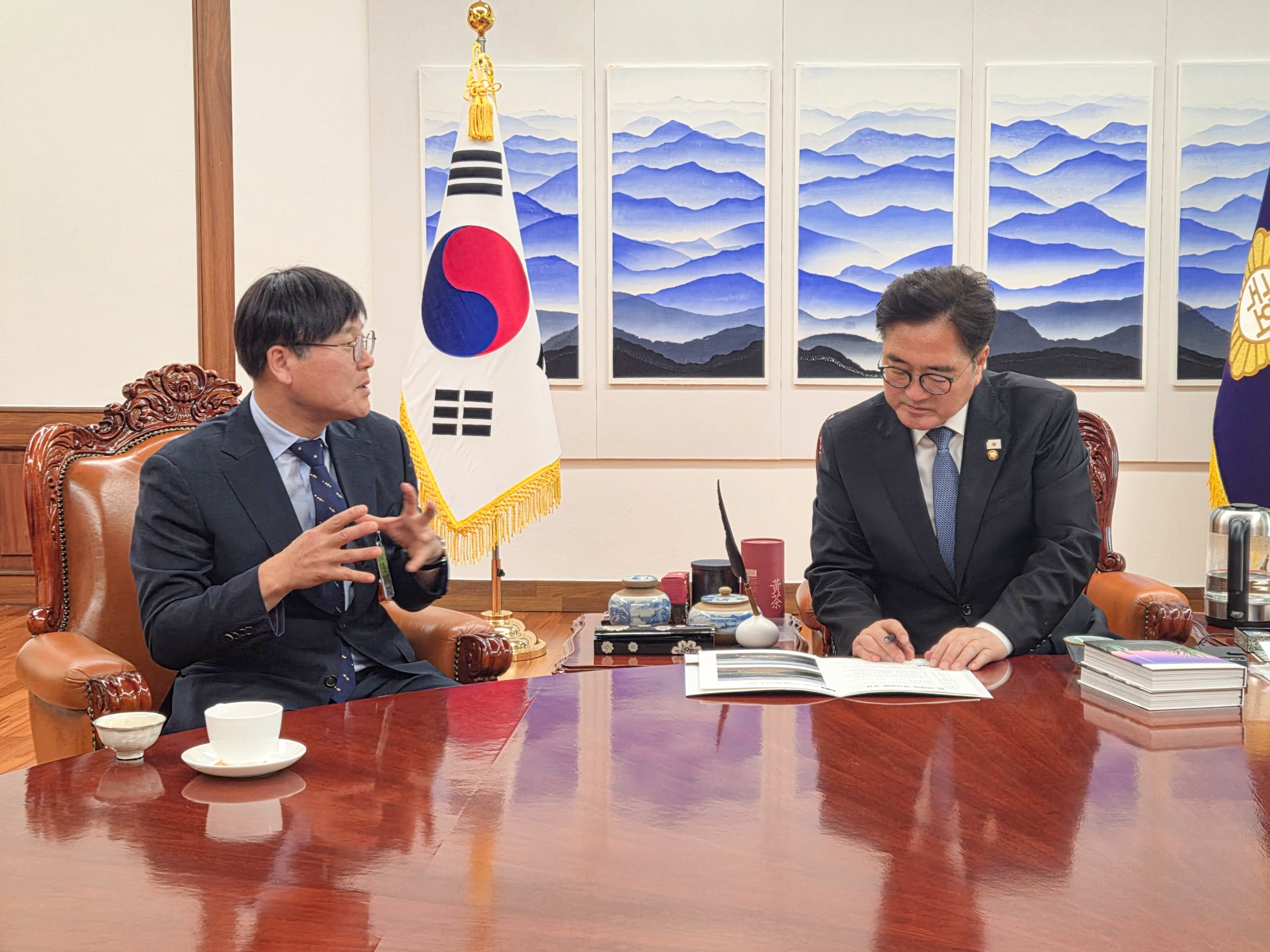 변광용 거제시장, 한․아세안 국가정원 예타통과 총력 현장 이미지