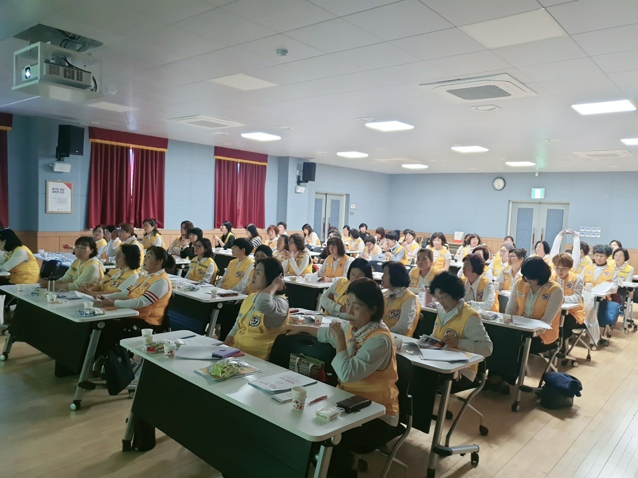 대한적십자사봉사회 거제시협의회, 적십자 봉사원 교육 실시 현장 이미지