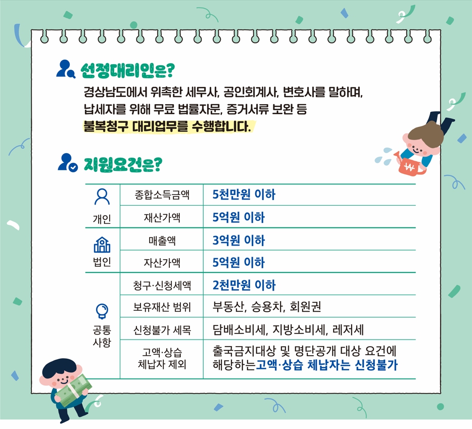 ‘지방세 선정대리인 제도’ 대상 확대 현장 이미지