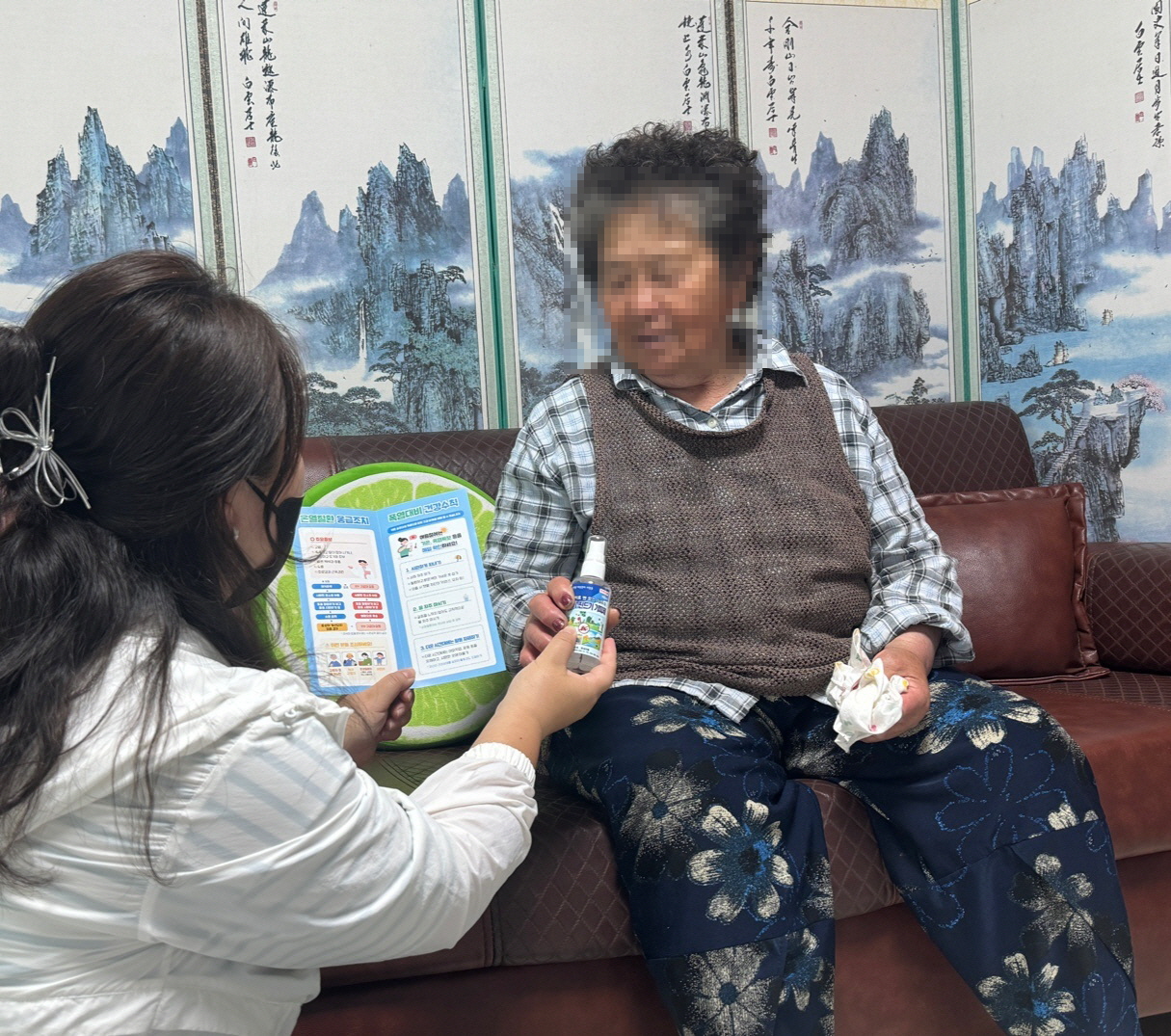 거제시보건소, 취약계층 대상 ‘폭염 대비 건강관리 활동’ 추진 현장 이미지