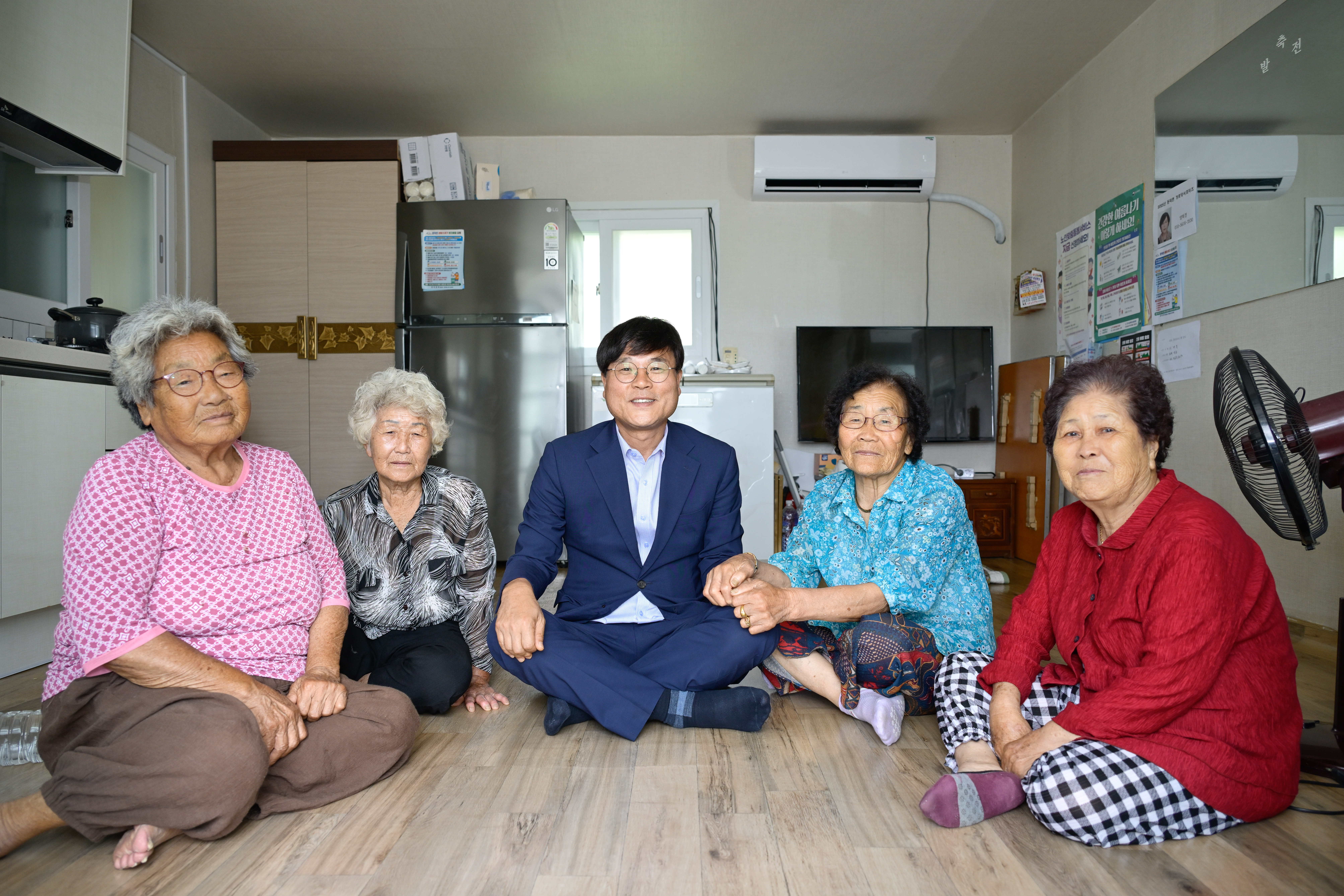 소중한 시민과의 약속,  “틈틈이 반상회”둔덕면 내평마을 방문 현장 이미지