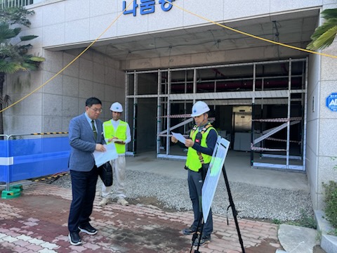 거제시 민기식 부시장, 사회복지시설 현장 방문 현장 이미지