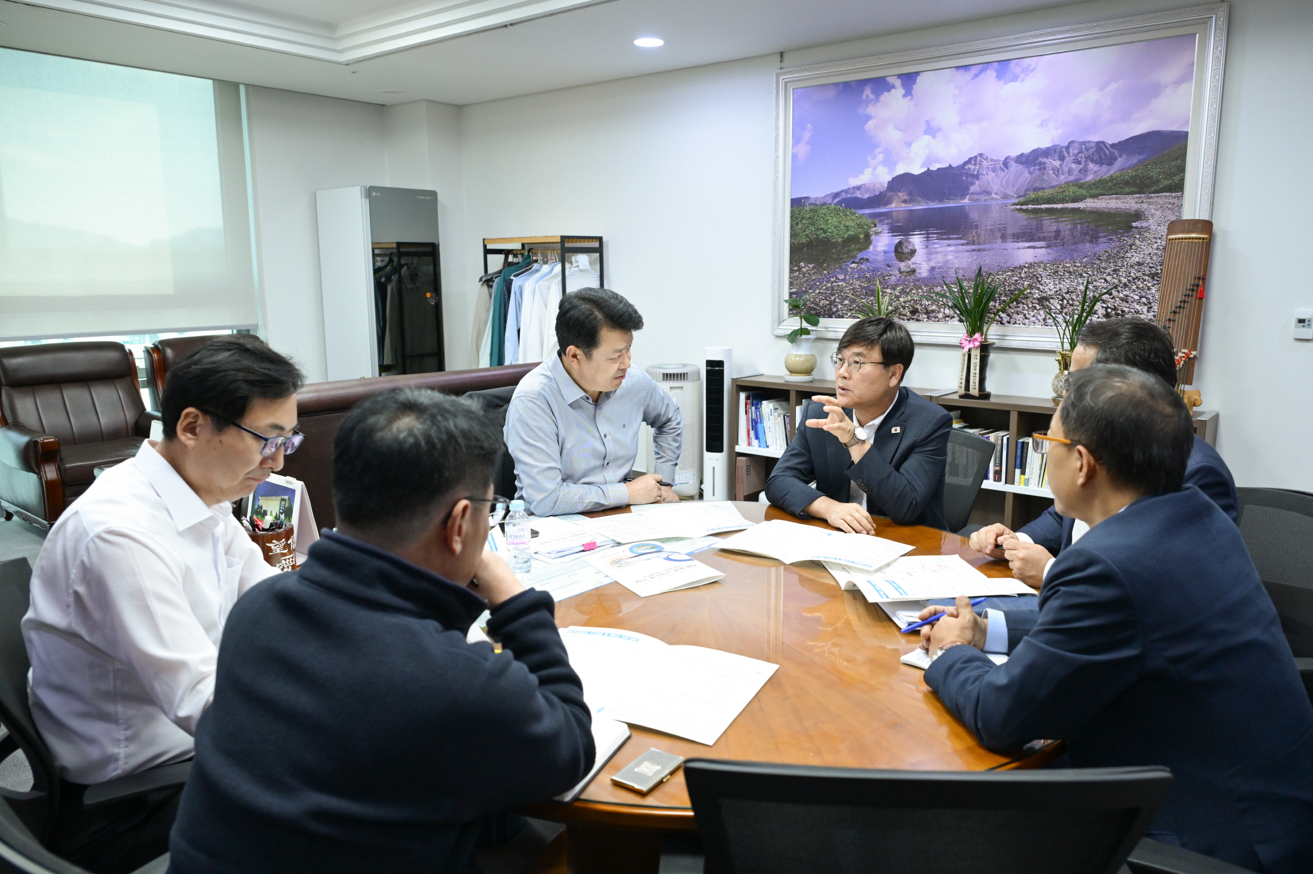 변광용 시장, 국회·기후에너지환경부 장관 등 방문... 주요사업 국비 확보 총력 현장 이미지