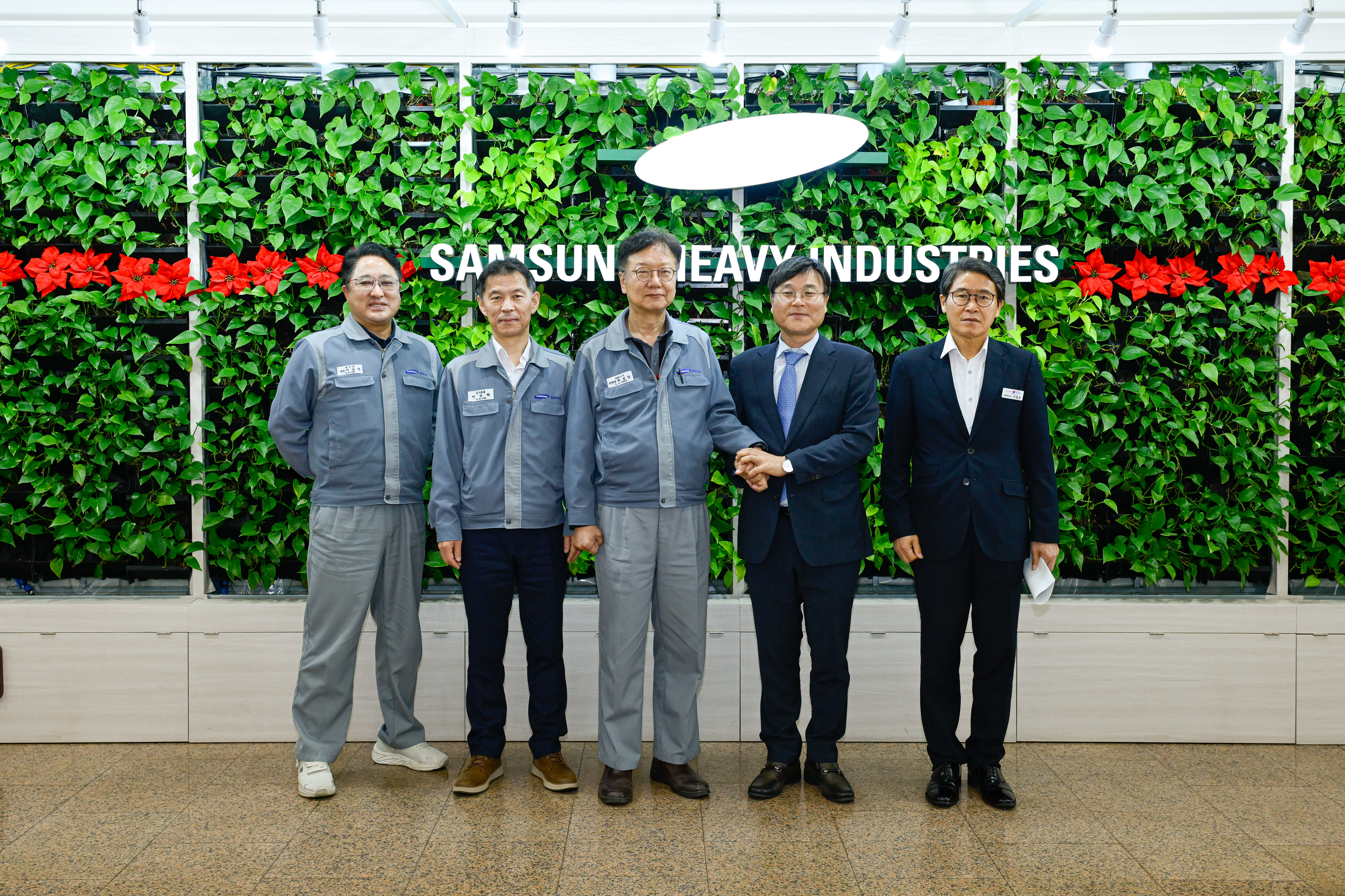 변광용 거제시장,  “한·미 관세협상 타결 조선산업 도약의 전환점 될 것” 현장