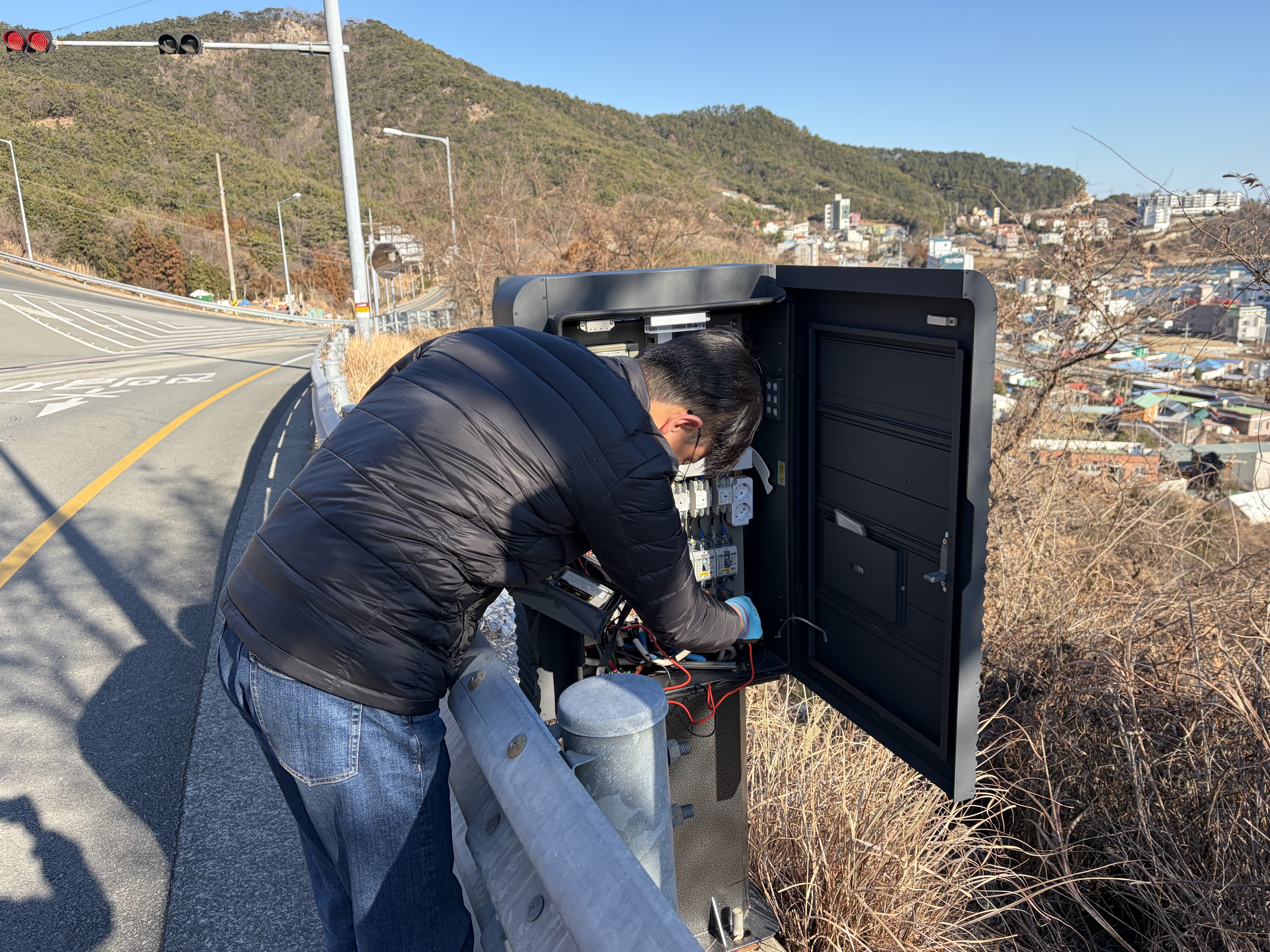 거제시, 설 명절 안전을 밝히다! 현장 이미지
