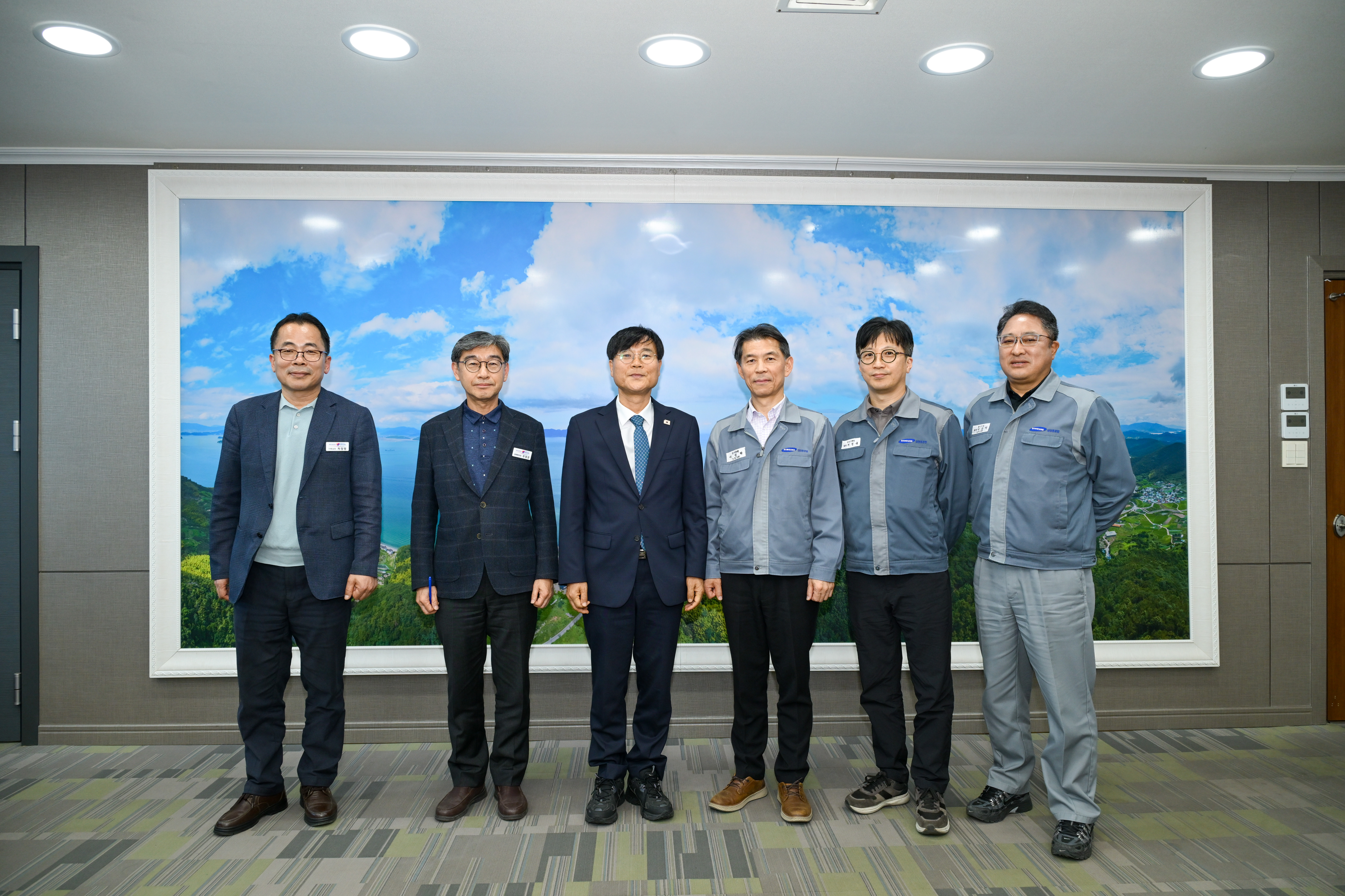 거제시, 삼성중공업과 지역인재 육성 및 청년채용 확대 간담회 개최 현장 이미지