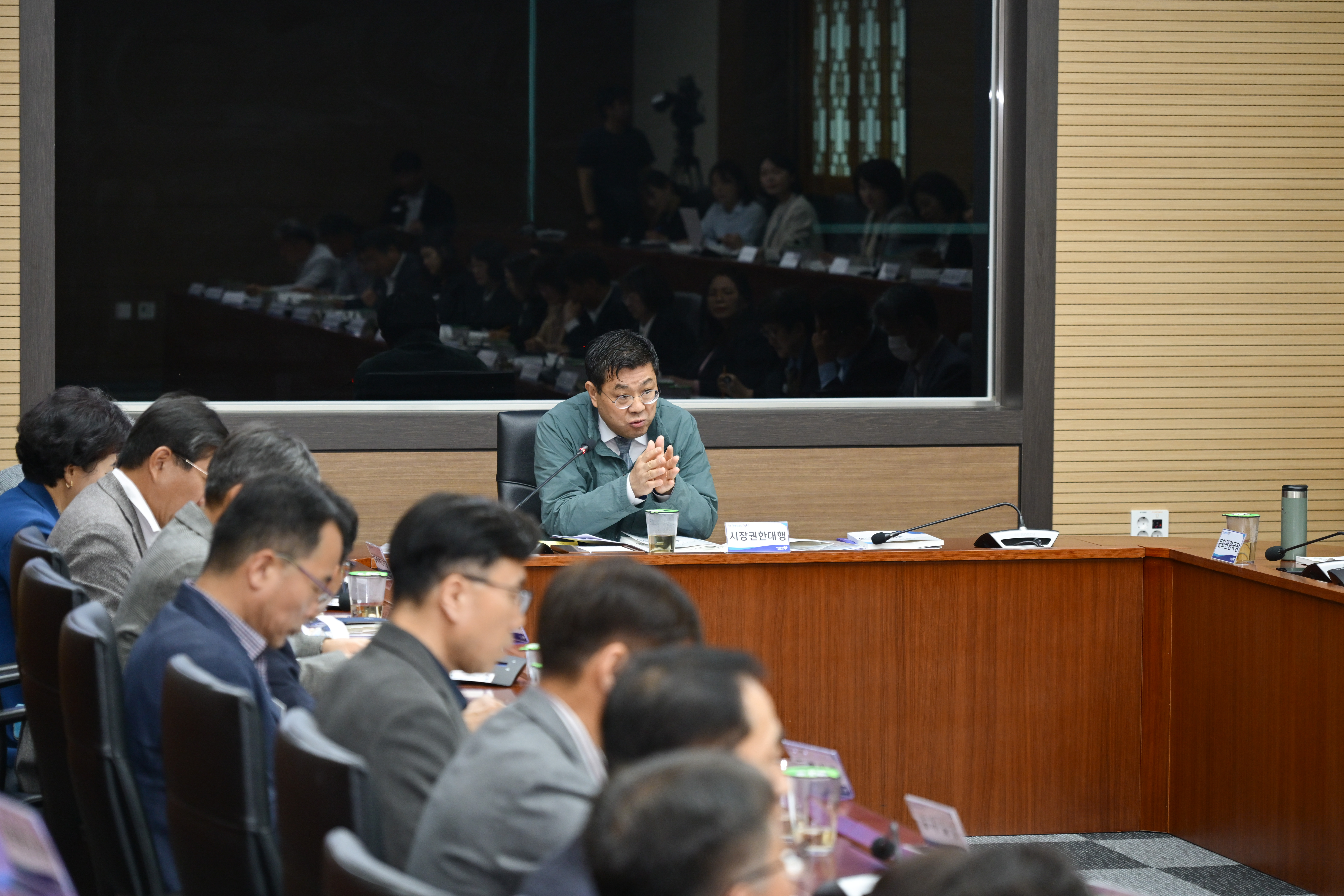 거제시, 민기식 부시장 권한대행 체제 전환 현장 이미지
