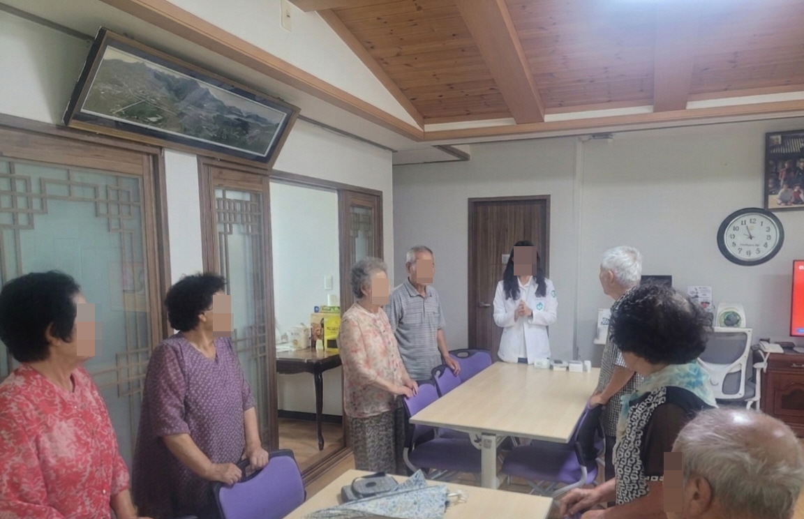 거제시 하청면 보건지소,「찾아가는 건강관리」운영 2