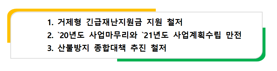 2020년 11월 시정 주요시책 이미지