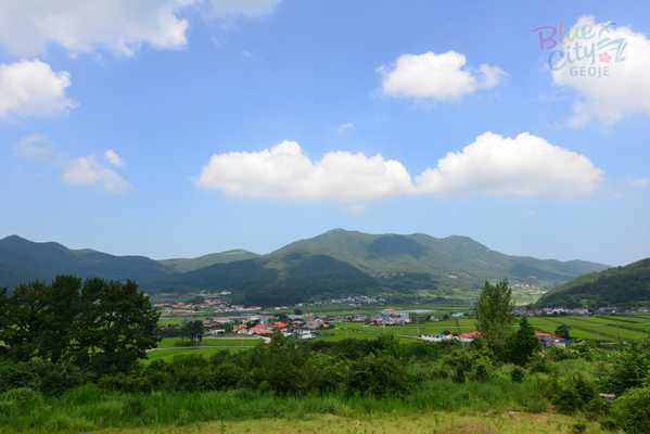 둔덕면 방하리 전경