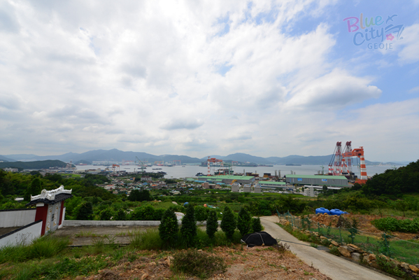 연초면 한내리 전경(1)