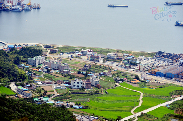 연초면 한내리 전경(2)