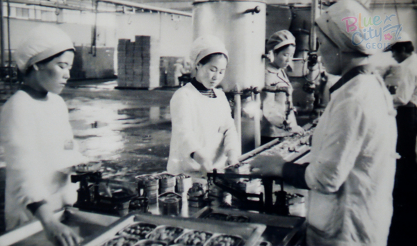 생활풍경(굴통조림 공장)