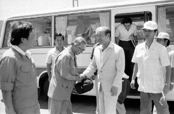 대우조선소를 방문한 전두환대통령(4)