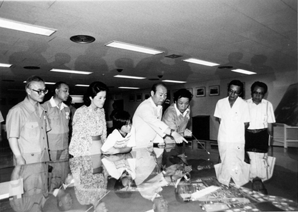 대우조선소를 방문한 전두환대통령(7)