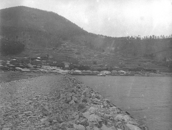 공공사업(느태 방파제 공사 현장)