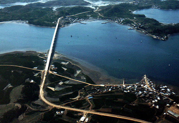 거제대교(통영 용남면에서 바라본 거제대교 2)