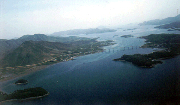 거제대교(서편에서 바라본 거제대교 1)