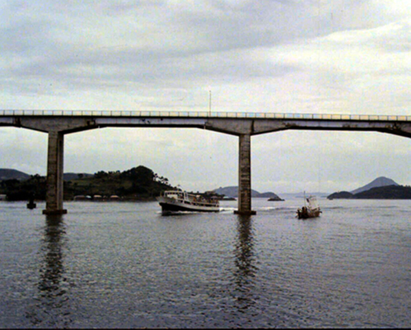 거제대교(대교와 어선)