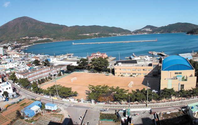 생활풍경 학창시절(일운초등학교 전경)