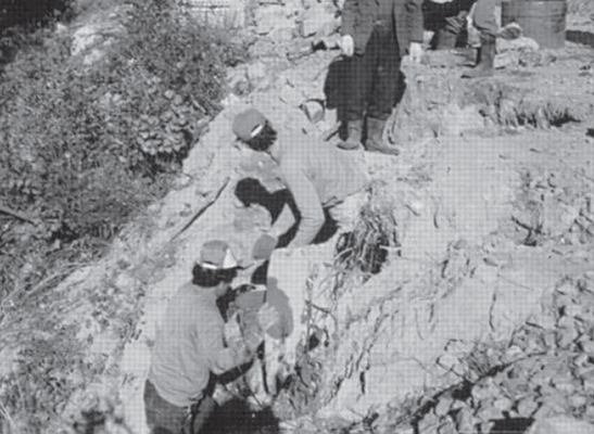 공공사업(와현~예구간 도로공사 공사광경)