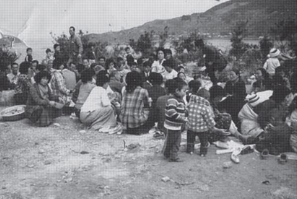 생활풍경(신촌마을의 야유회 2)