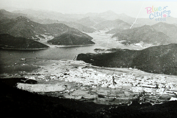 고현항의 변천(초기의 고현항 매립공사)