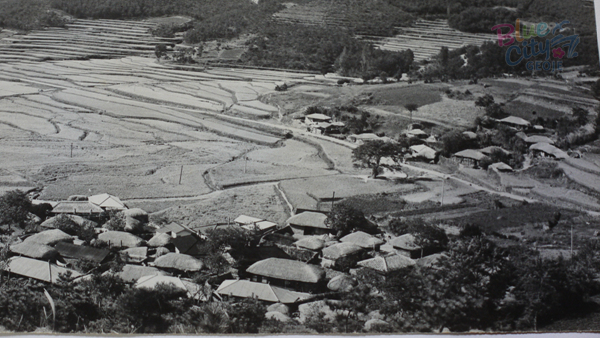 옥포조선소(조선소 건립 이전 아주 아양마을 전경)
