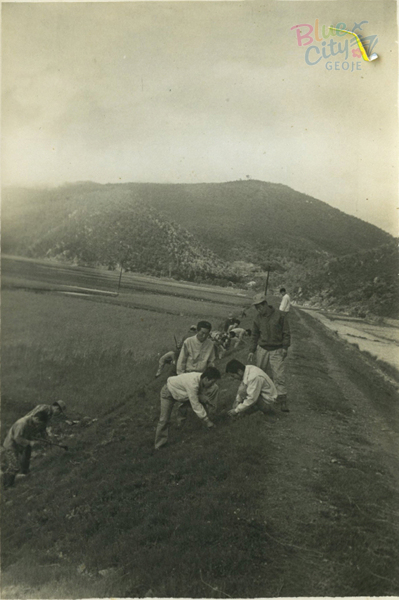 생활풍경(제방관리 작업)