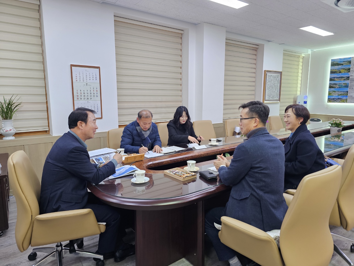 연초 공모사업 관련 간담회(2024년 2월27일)