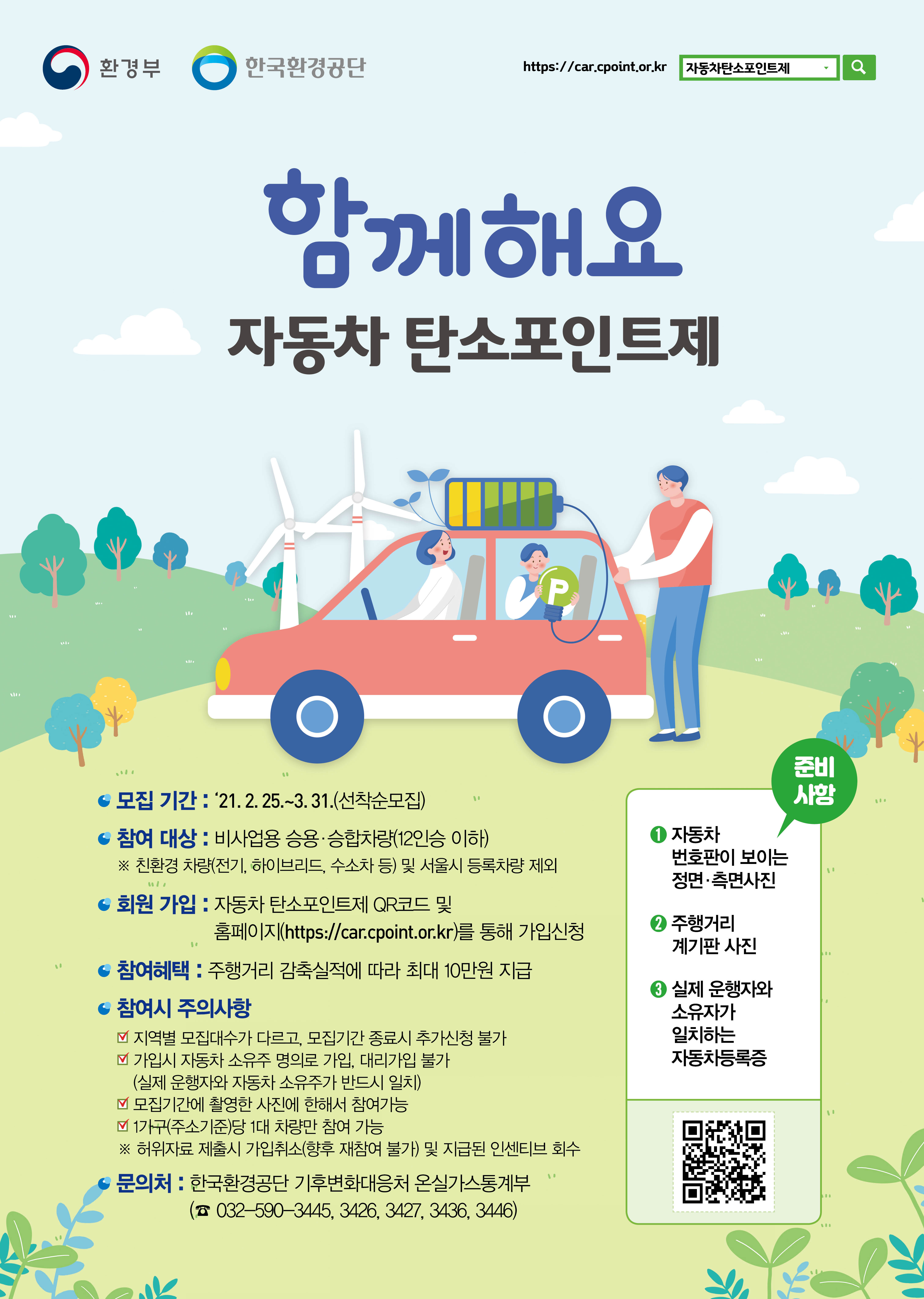 2021년 자동차 탄소포인트제 안내