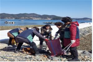 설맞이 해안변 환경정비 활동