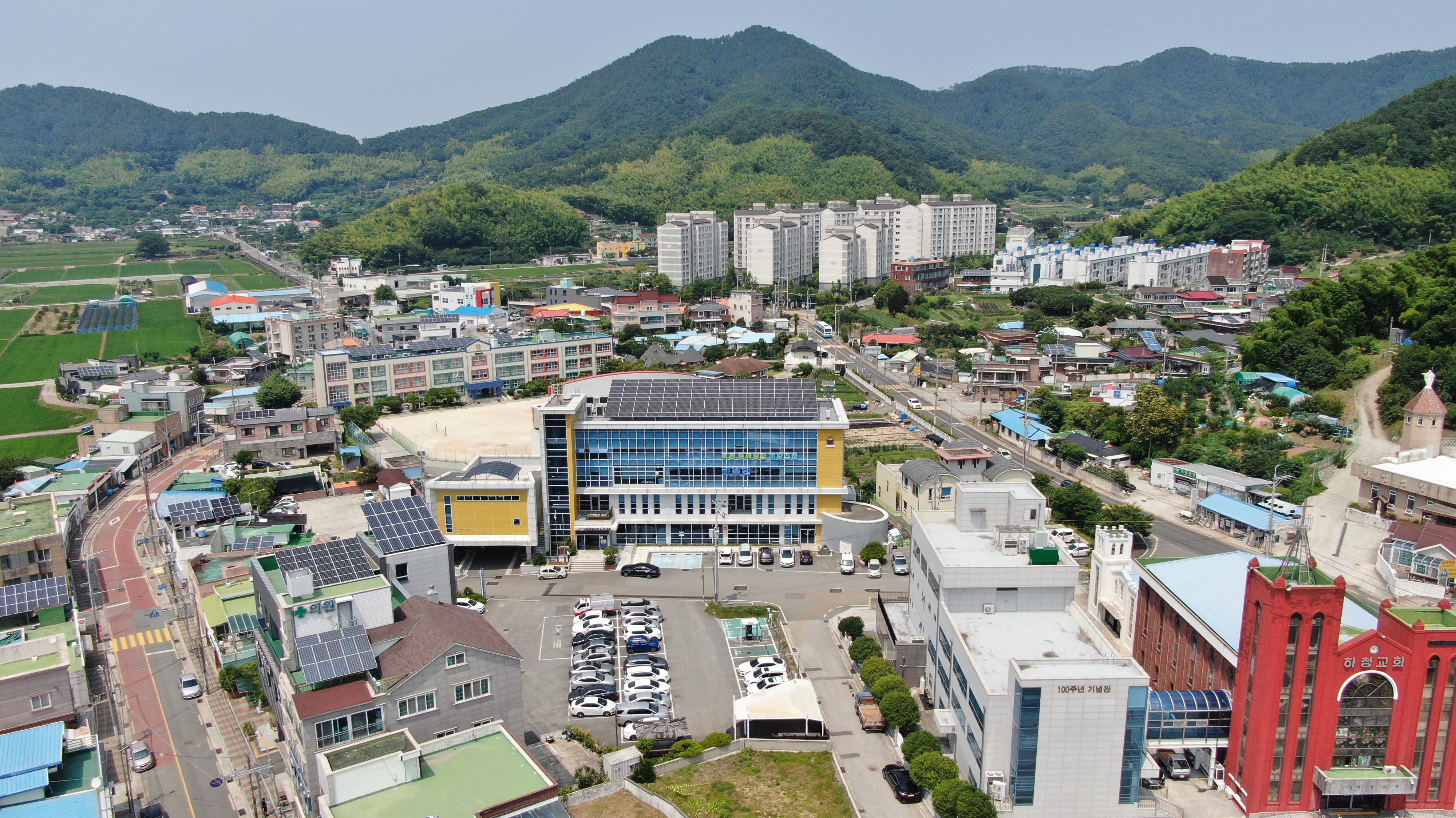 하청면사무소 전경사진