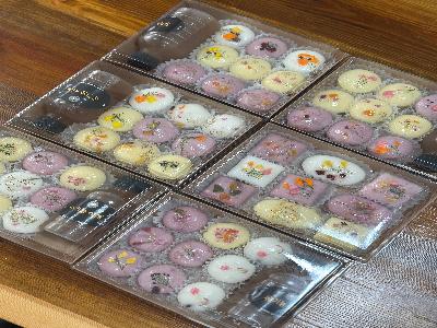 (원데이클래스) 작은 정원 방울꽃 증편 만들기