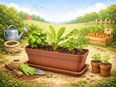 4월 가드닝데이 - 텃밭 가꾸기 체험