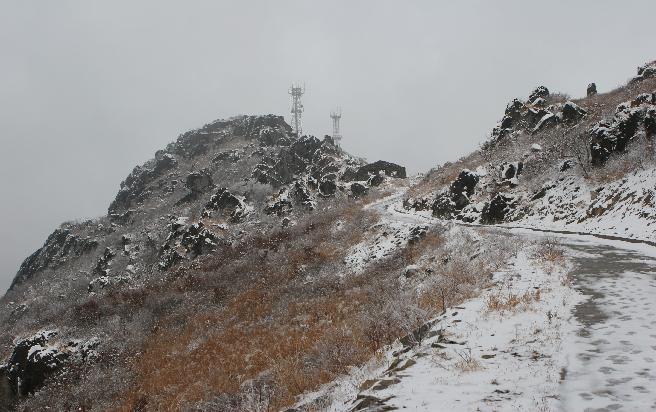 계룡산설경 이미지