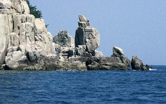 거제도 해안 비경 이미지