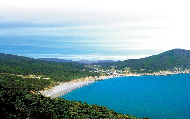 여차몽돌해변 이미지