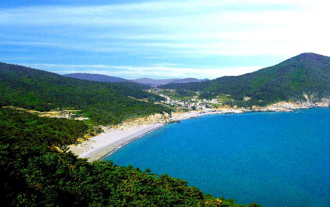 여차몽돌해변 이미지