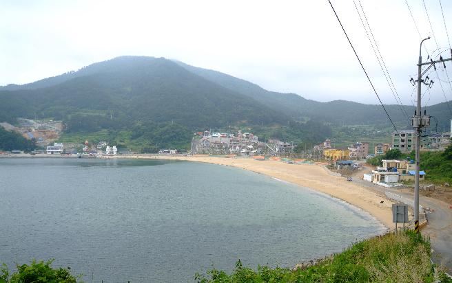 와현 모래숲 해변 이미지