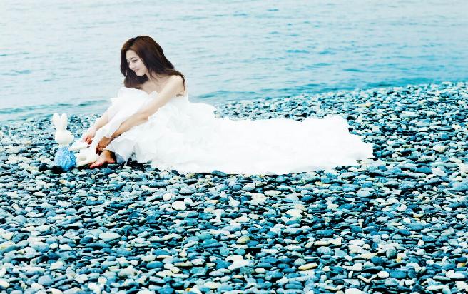 학동흑진주몽돌해변 이미지
